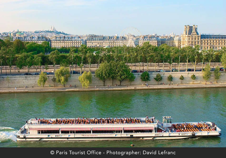 Paris Sightseeing Tour and River Seine Cruise