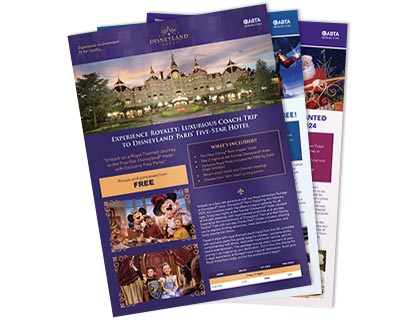 Request a copy of our latest holiday brochures