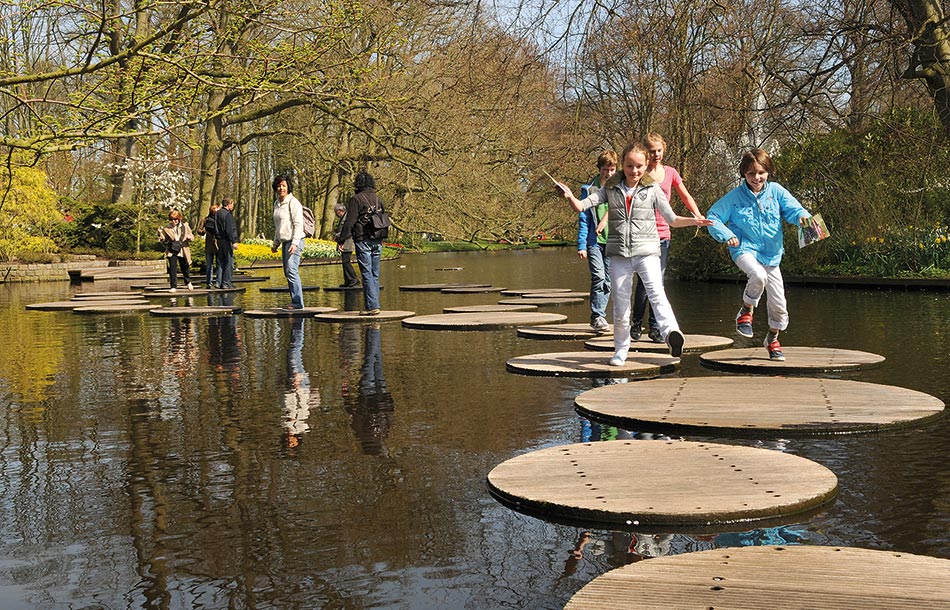 Breathtaking landscapes at Keukenhof Park