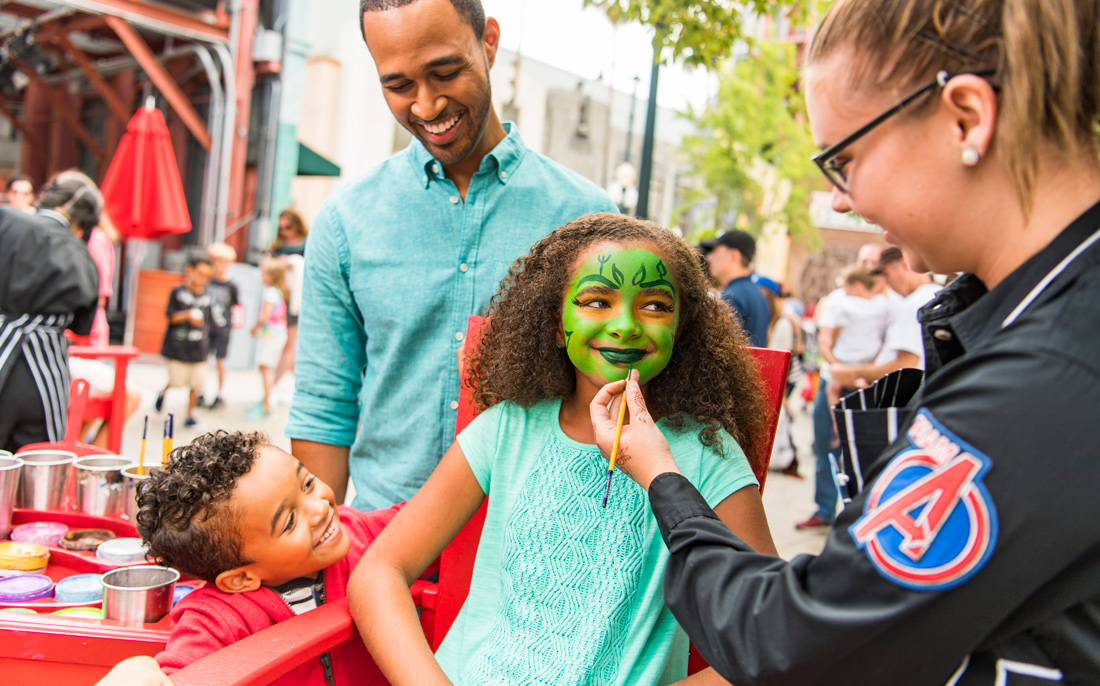 Heroic Face Painting