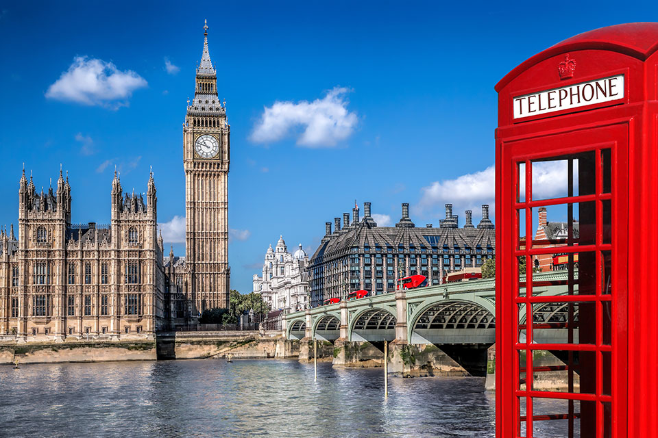 Big Ben and The Houses of Parliament, London