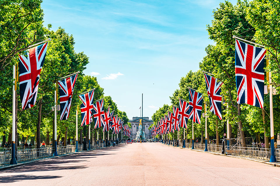 Celebrations on the Mall, London