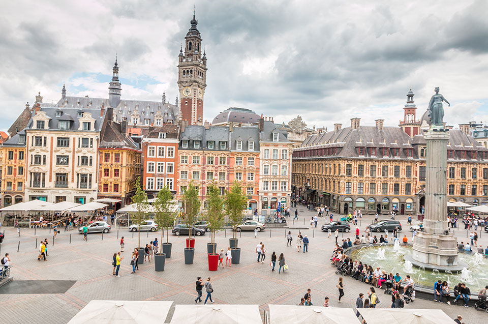 Lille Flea Market in Europe