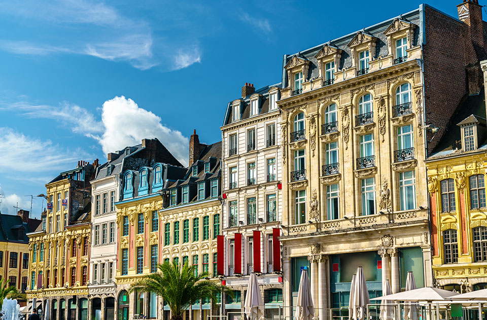 Lille Flea Market in Europe