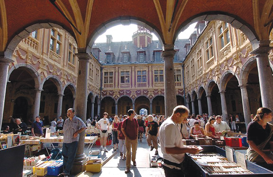 Lille Flea Market in Europe